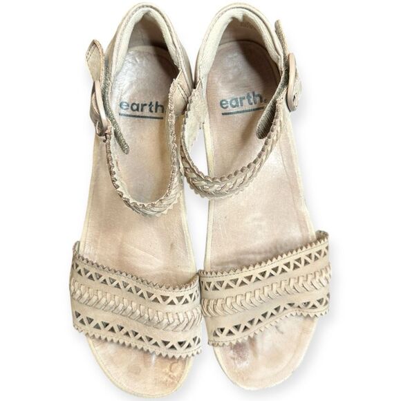 EARTH Women’s Dark Blush Ivy Seneca Heeled Sandals Size 7.5 - Picture 7 of 10